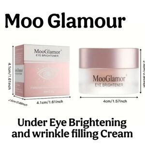 MOO GLAMOUR under Eye Brightening Cream And Wrinkle Filler